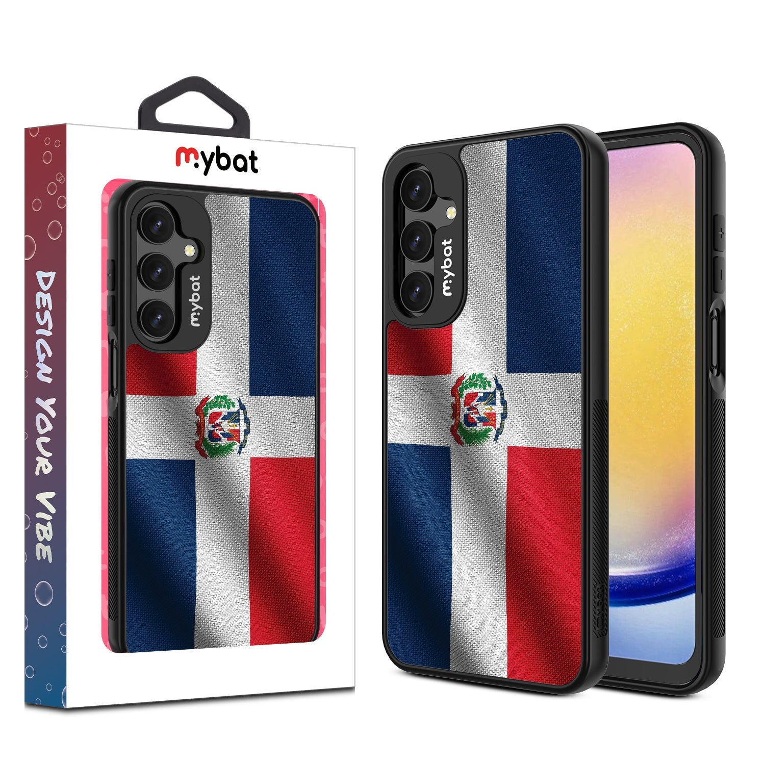MyBat Design Lab Series Case for Samsung Galaxy A16 5G - Dominican Republic Flag
