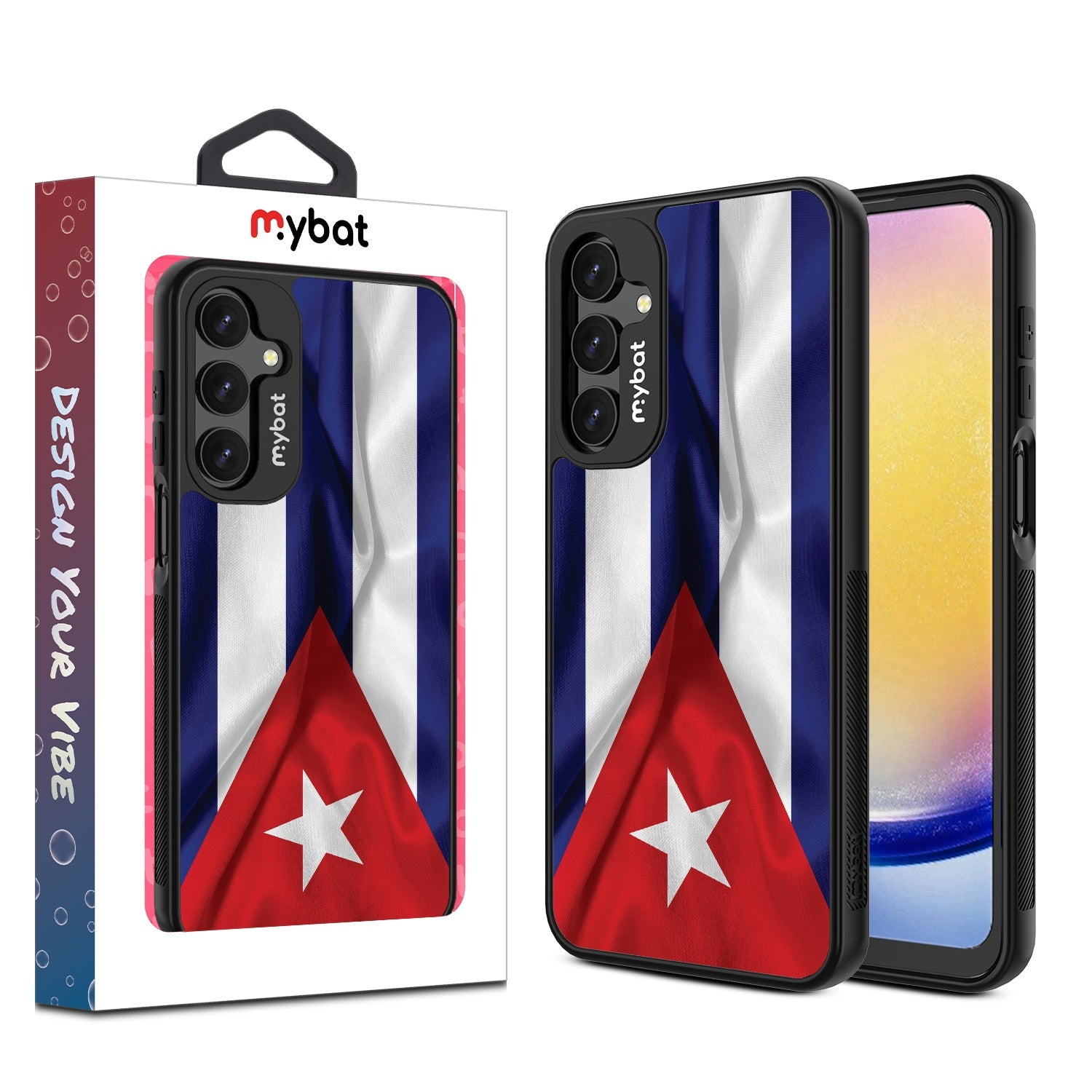 MyBat Design Lab Series Case for Samsung Galaxy A16 5G - Cuba Flag