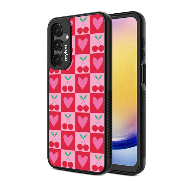 MyBat Design Lab Series Case for Samsung Galaxy A16 5G - Cherry Hearts - MSA165GCSLESMP334-2.jpg