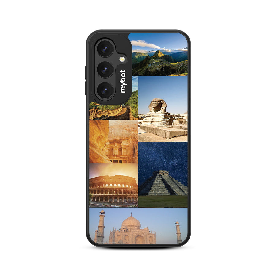 MyBat Design Lab Series Case for Samsung Galaxy A16 5G - 7 Wonders - MSA165GCSLESMP352-3.jpg
