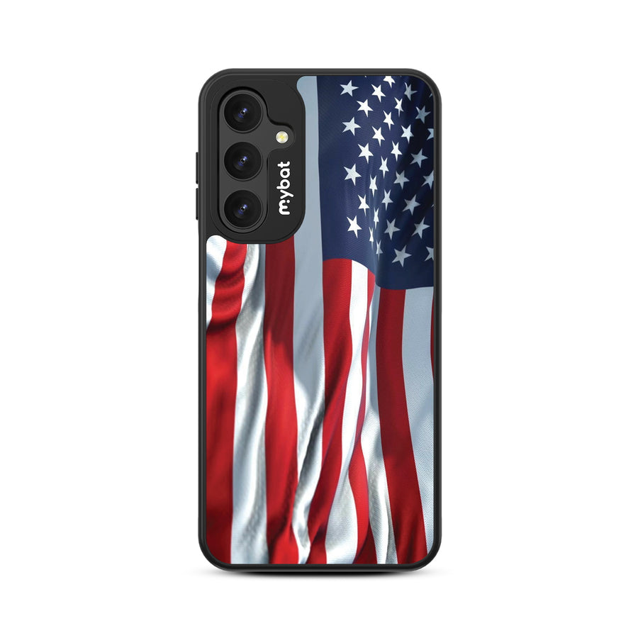 MyBat Design Lab Series Case for Samsung Galaxy A16 5G - Waving USA FLag - MSA165GCSLESMP367-3.jpg