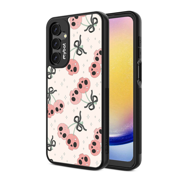 MyBat Design Lab Series Case for Samsung Galaxy A16 5G - Cherry Skulls - MSA165GCSLESMP408-2.jpg