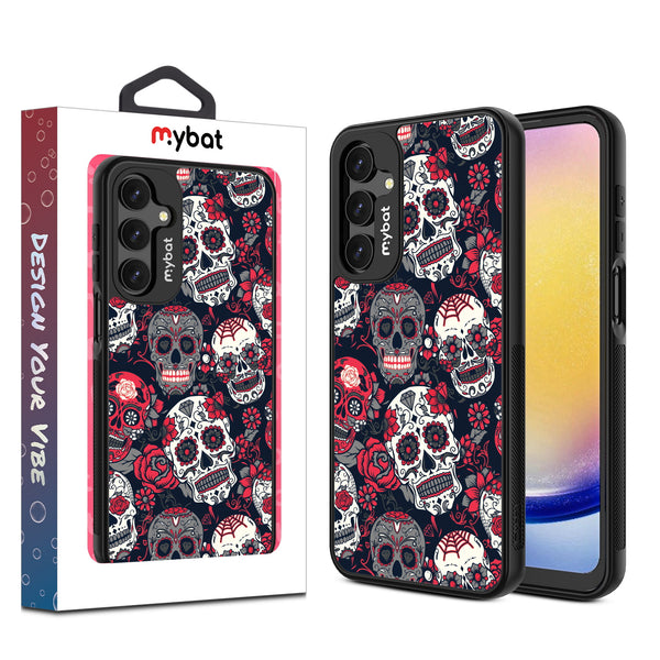 MyBat Design Lab Series Case for Samsung Galaxy A16 5G - Sugar Rose Skulls - MSA165GCSLESMP418-1.jpg