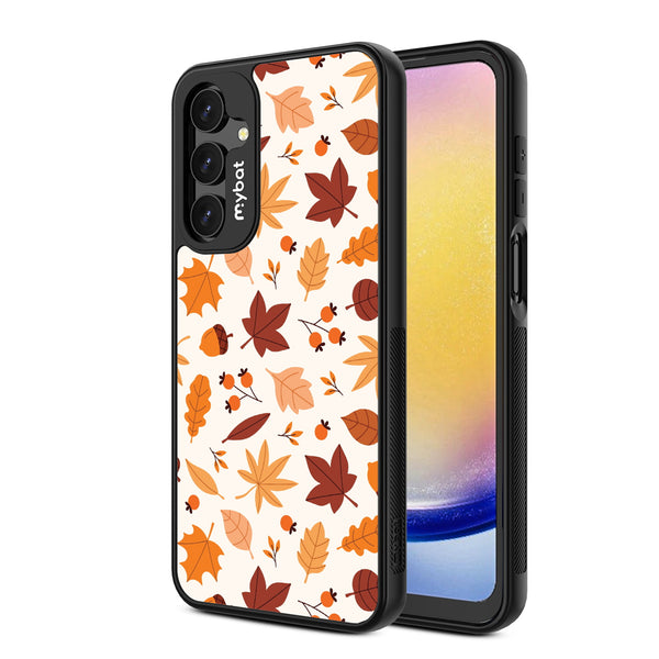 MyBat Design Lab Series Case for Samsung Galaxy A16 5G - Falling Leaves - MSA165GCSLESMP424-2.jpg