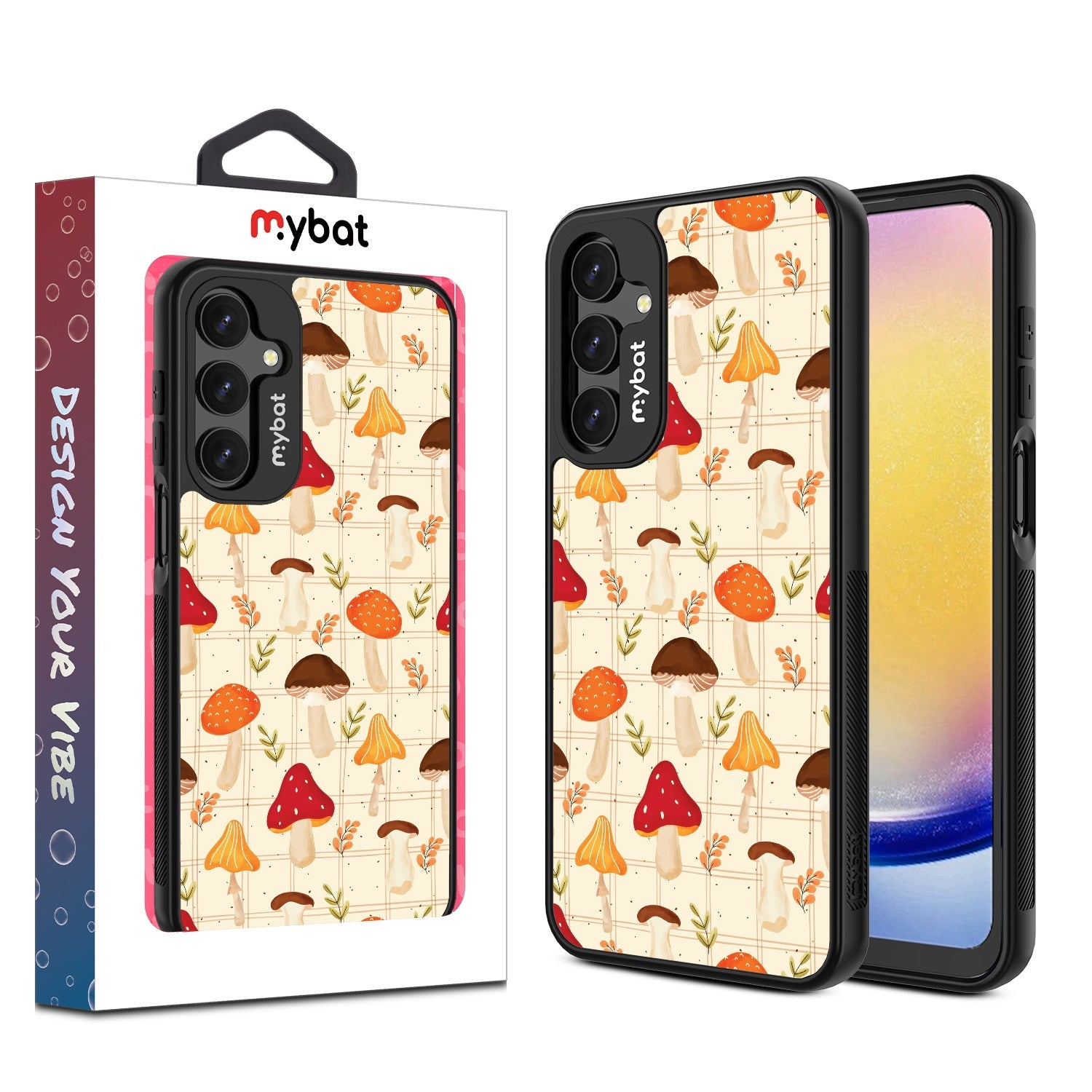 MyBat Design Lab Series Case for Samsung Galaxy A16 5G - Mushroom Patch