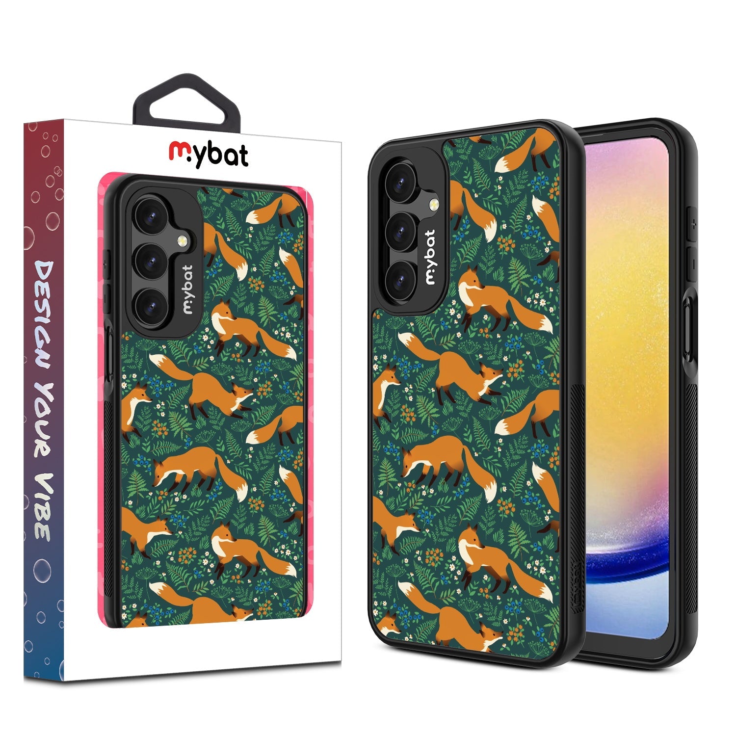 MyBat Design Lab Series Case for Samsung Galaxy A16 5G - Frolicking Fox