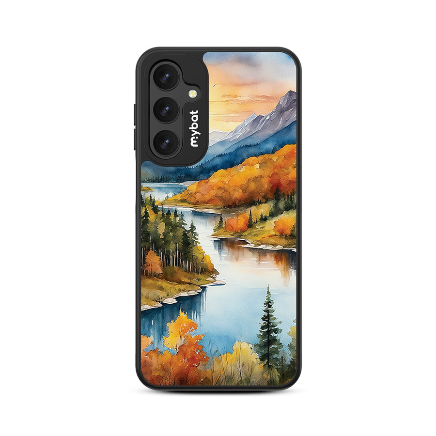 MyBat Design Lab Series Case for Samsung Galaxy A16 5G - Impressionist Foliage - MSA165GCSLESMP452-3.jpg