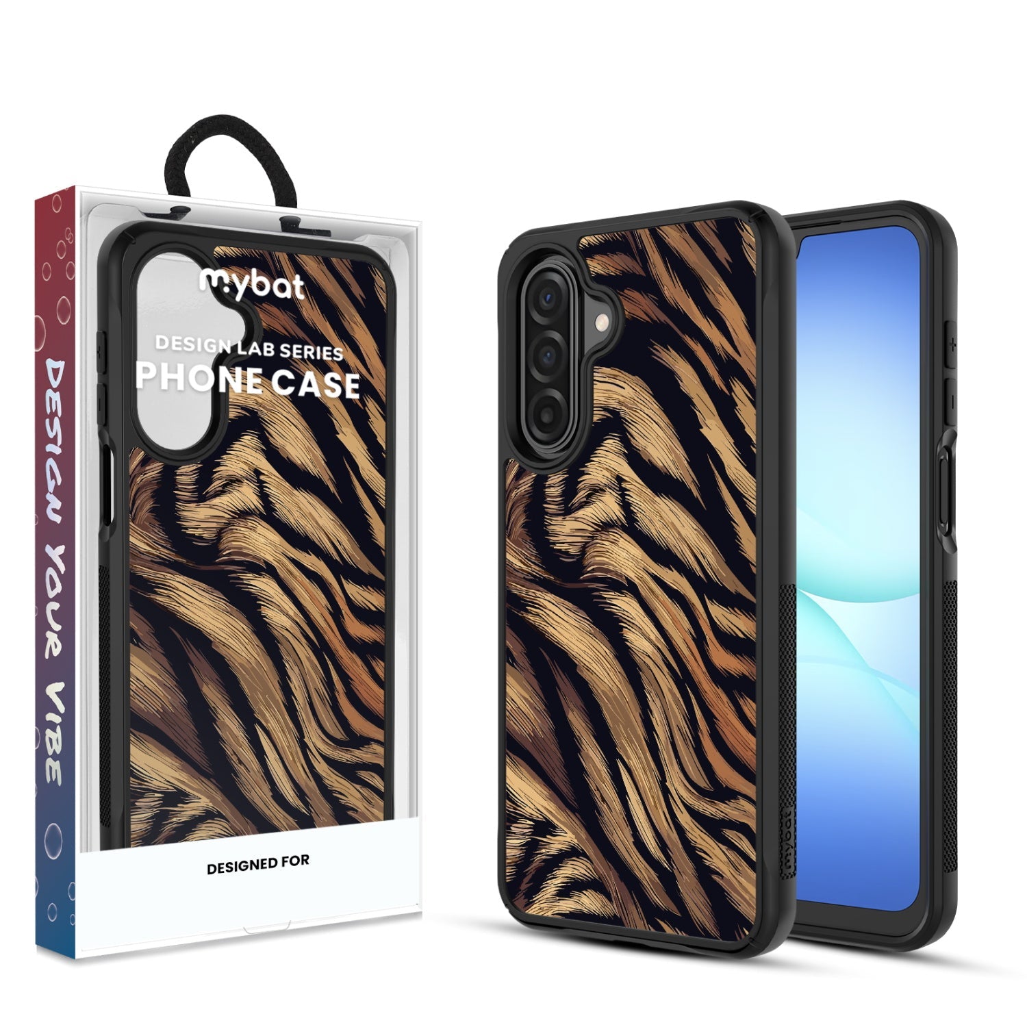 MyBat Design Lab Series Case for Samsung Galaxy A17 5G / A16 5G - Tiger Fur