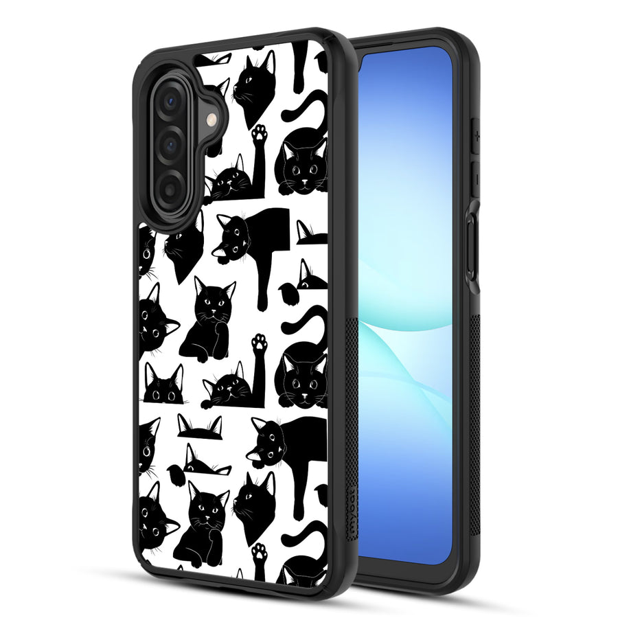 MyBat Design Lab Series Case for Samsung Galaxy A17 5G / A16 5G - Black Cats - MSA175GCSLESMP017-2.jpg