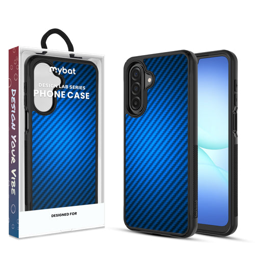 MyBat Design Lab Series Case for Samsung Galaxy A17 5G / A16 5G - Blue Carbon Fiber - MSA175GCSLESMP084-1.jpg
