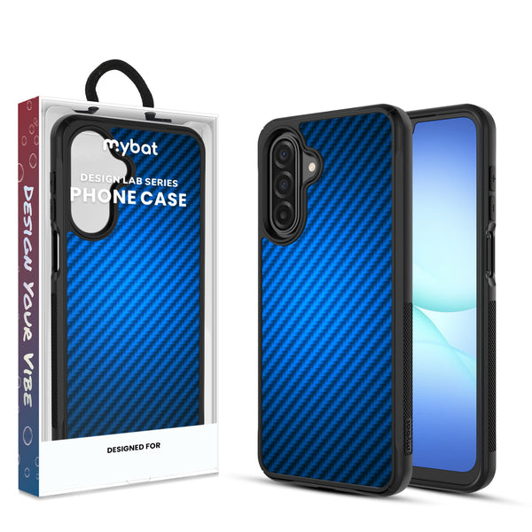 MyBat Design Lab Series Case for Samsung Galaxy A17 5G / A16 5G - Blue Carbon Fiber - MSA175GCSLESMP084-1.jpg