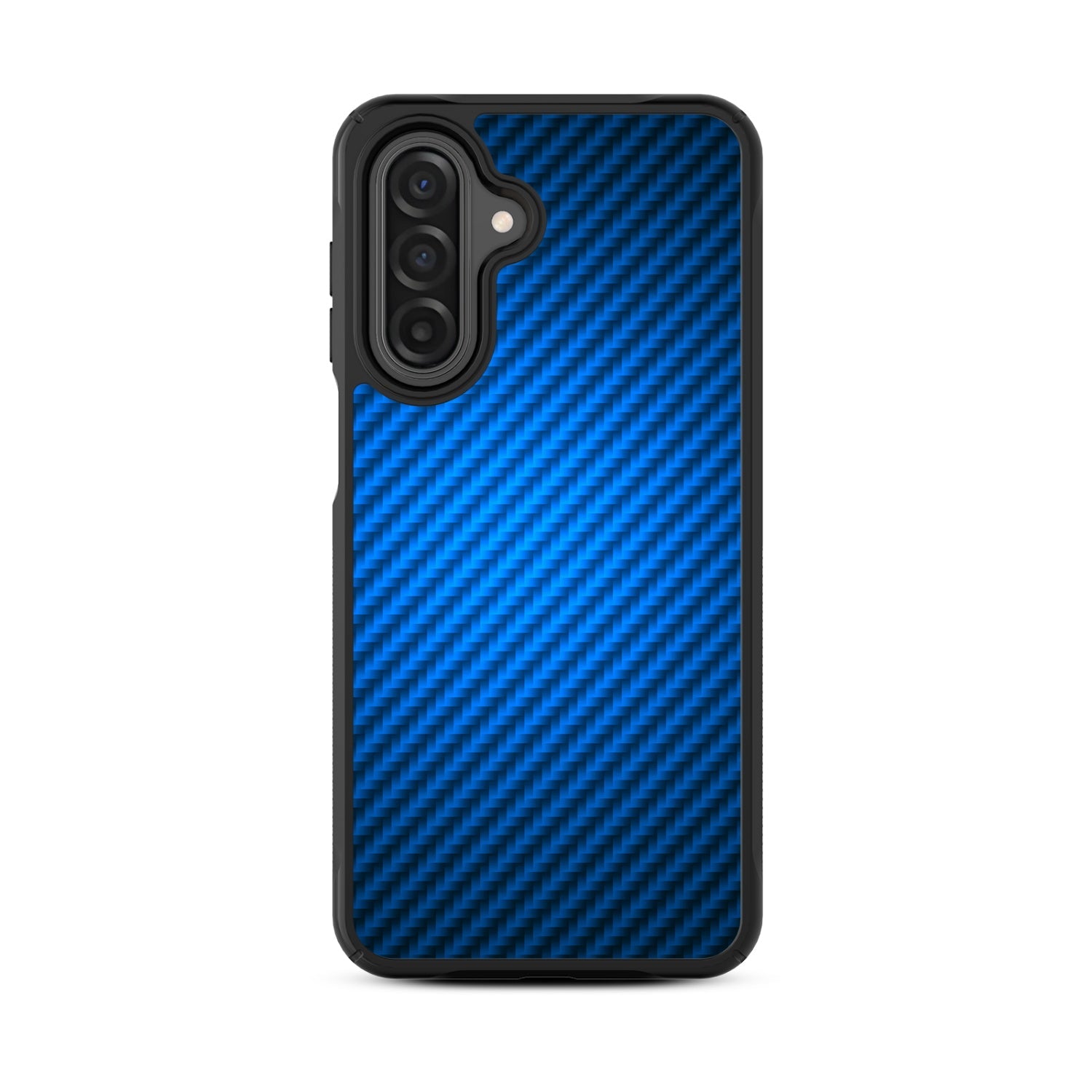 MyBat Design Lab Series Case for Samsung Galaxy A17 5G / A16 5G - Blue Carbon Fiber