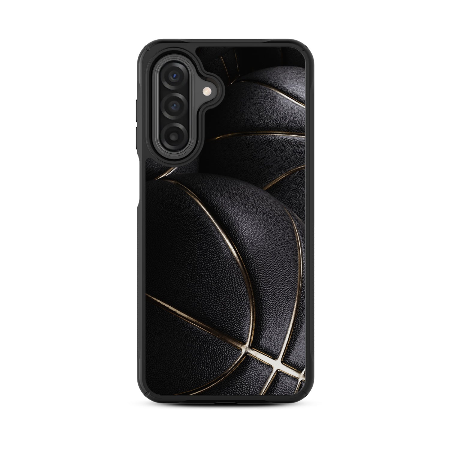 MyBat Design Lab Series Case for Samsung Galaxy A17 5G / A16 5G - Black Basketballs