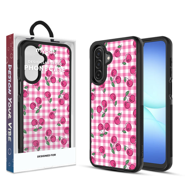 MyBat Design Lab Series Case for Samsung Galaxy A17 5G / A16 5G - Pink Cherries - MSA175GCSLESMP100-1.jpg