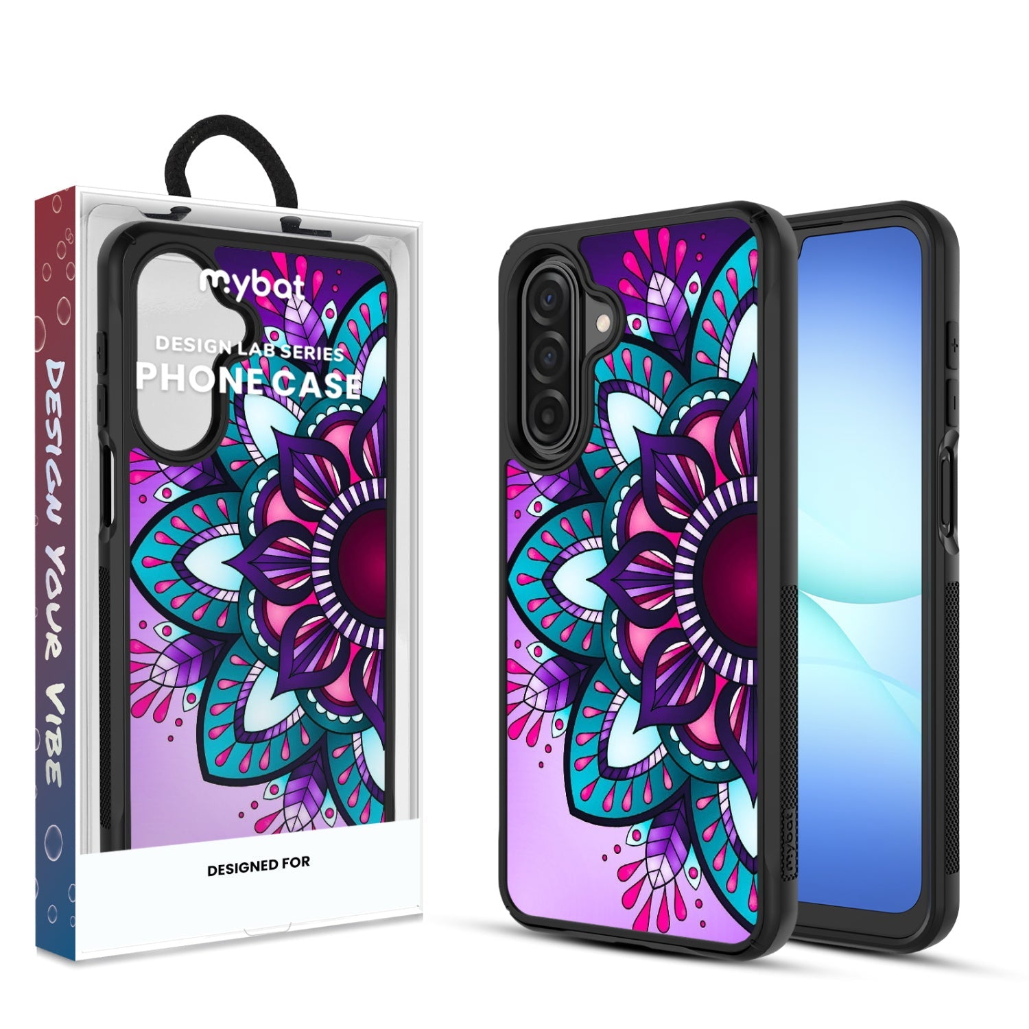 MyBat Design Lab Series Case for Samsung Galaxy A17 5G / A16 5G - Flower Mandala