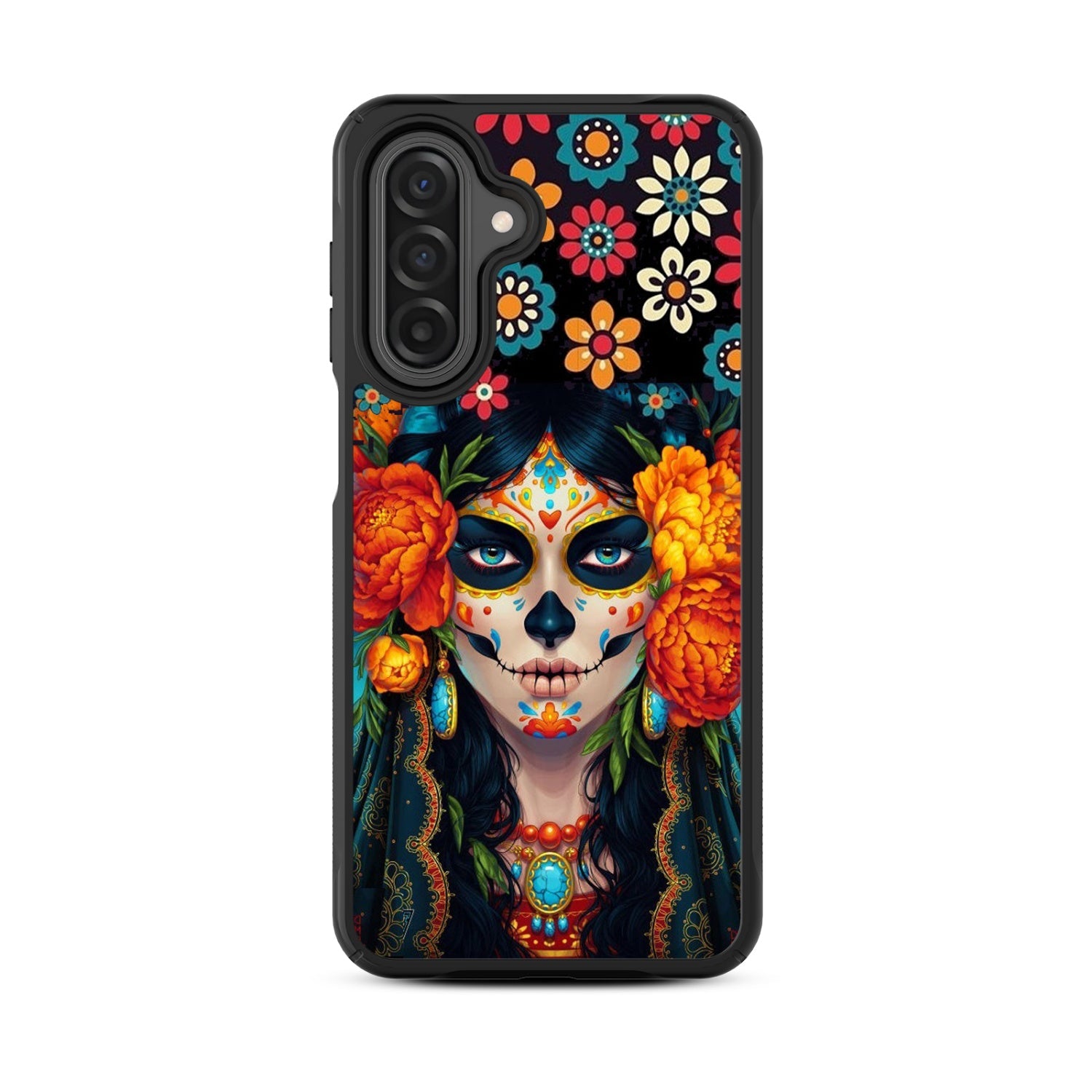 MyBat Design Lab Series Case for Samsung Galaxy A17 5G / A16 5G - Dia De Los Muertos