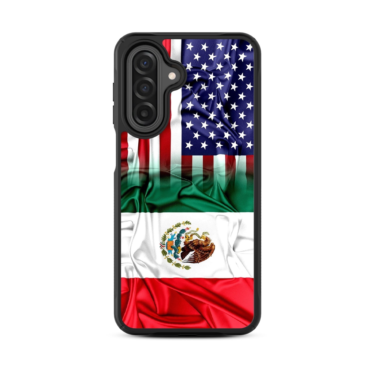MyBat Design Lab Series Case for Samsung Galaxy A17 5G / A16 5G - Mexican-American Flag