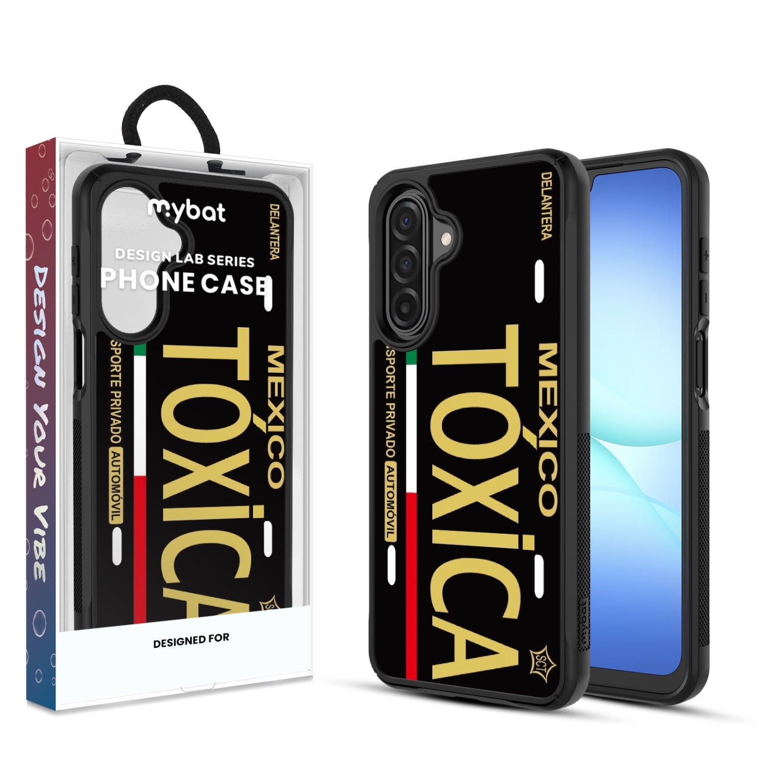 MyBat Design Lab Series Case for Samsung Galaxy A17 5G / A16 5G - Toxica Black