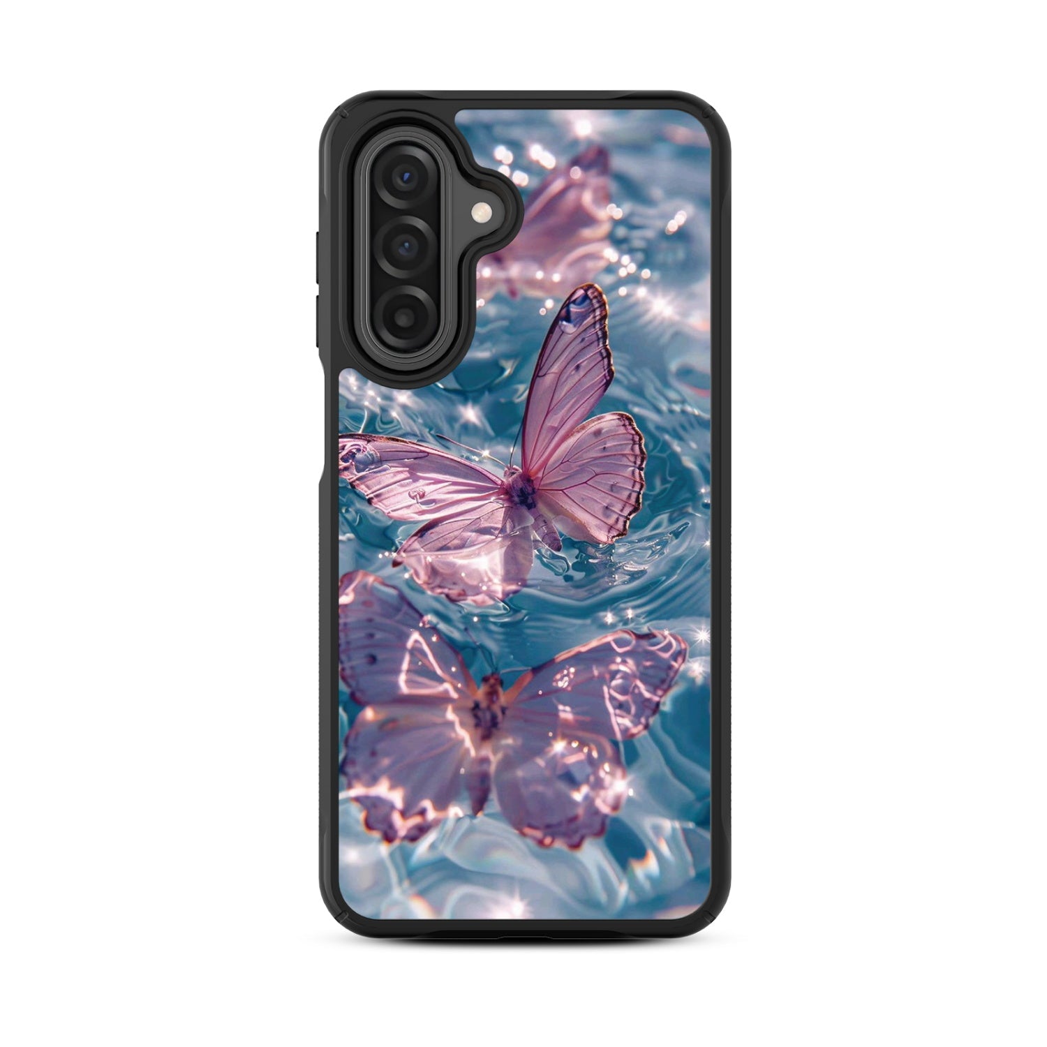 MyBat Design Lab Series Case for Samsung Galaxy A17 5G / A16 5G - Floating Butterflies
