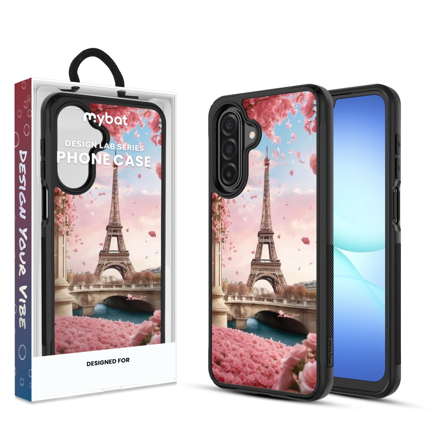 MyBat Design Lab Series Case for Samsung Galaxy A17 5G / A16 5G - Paris In Bloom