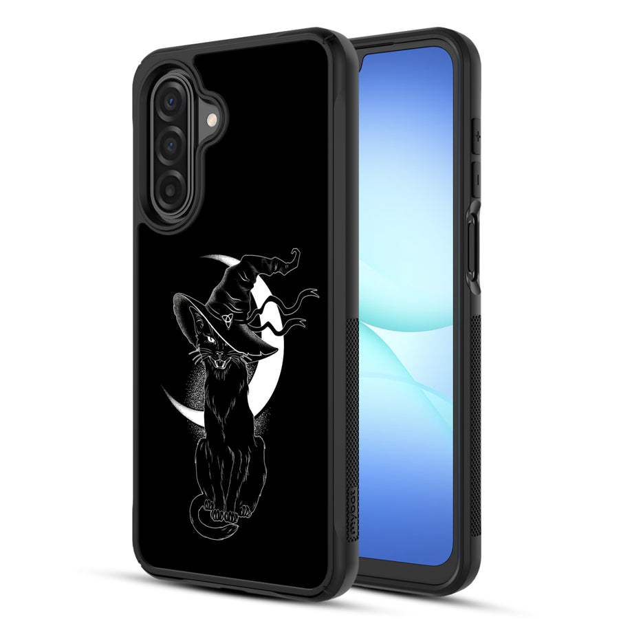 MyBat Design Lab Series Case for Samsung Galaxy A17 5G / A16 5G - Black Cat Magic - MSA175GCSLESMP223-2.jpg