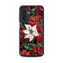 MyBat Design Lab Series Case for Samsung Galaxy A17 5G / A16 5G - Christmas Poinsettias - MSA175GCSLESMP301-3.jpg