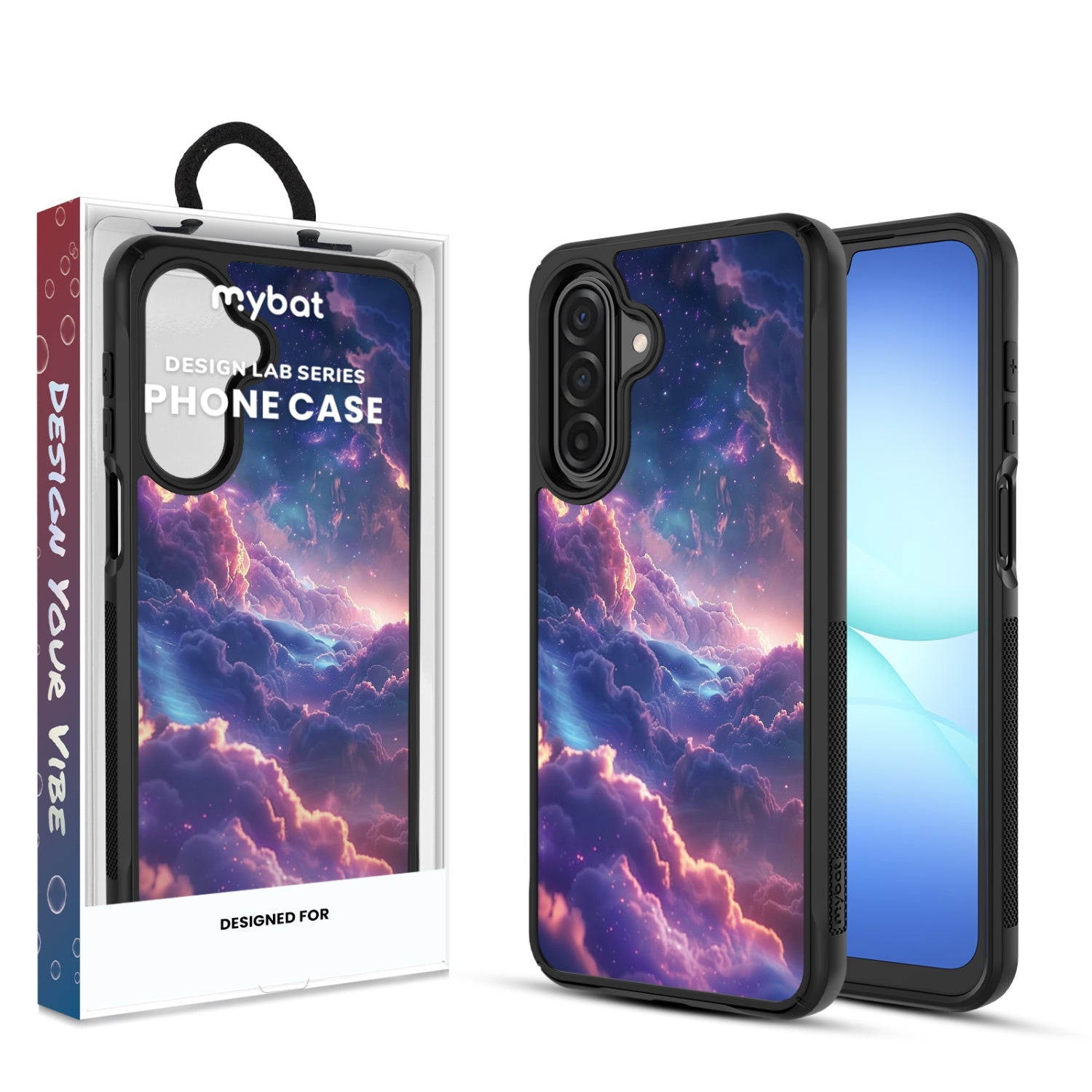 MyBat Design Lab Series Case for Samsung Galaxy A17 5G / A16 5G - Galaxy Clouds