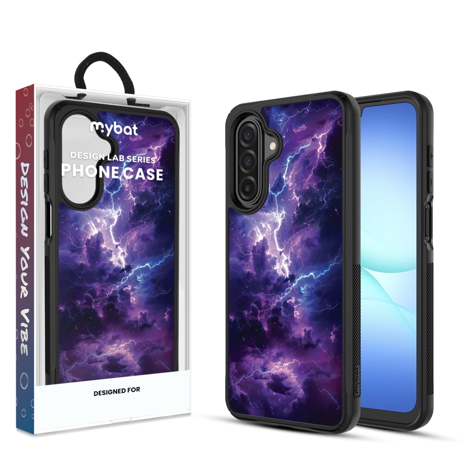 MyBat Design Lab Series Case for Samsung Galaxy A17 5G / A16 5G - Lightning Storm