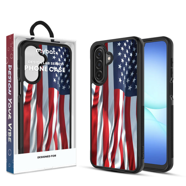 MyBat Design Lab Series Case for Samsung Galaxy A17 5G / A16 5G - Waving USA FLag - MSA175GCSLESMP367-1.jpg