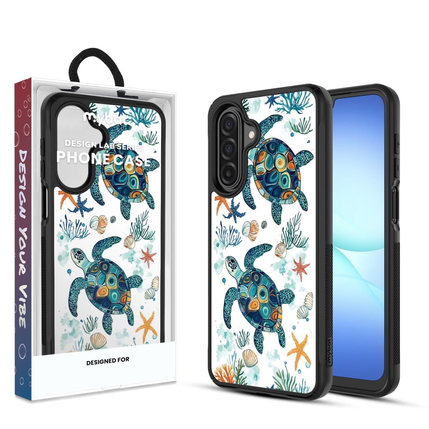 MyBat Design Lab Series Case for Samsung Galaxy A17 5G / A16 5G - Sea Turtles