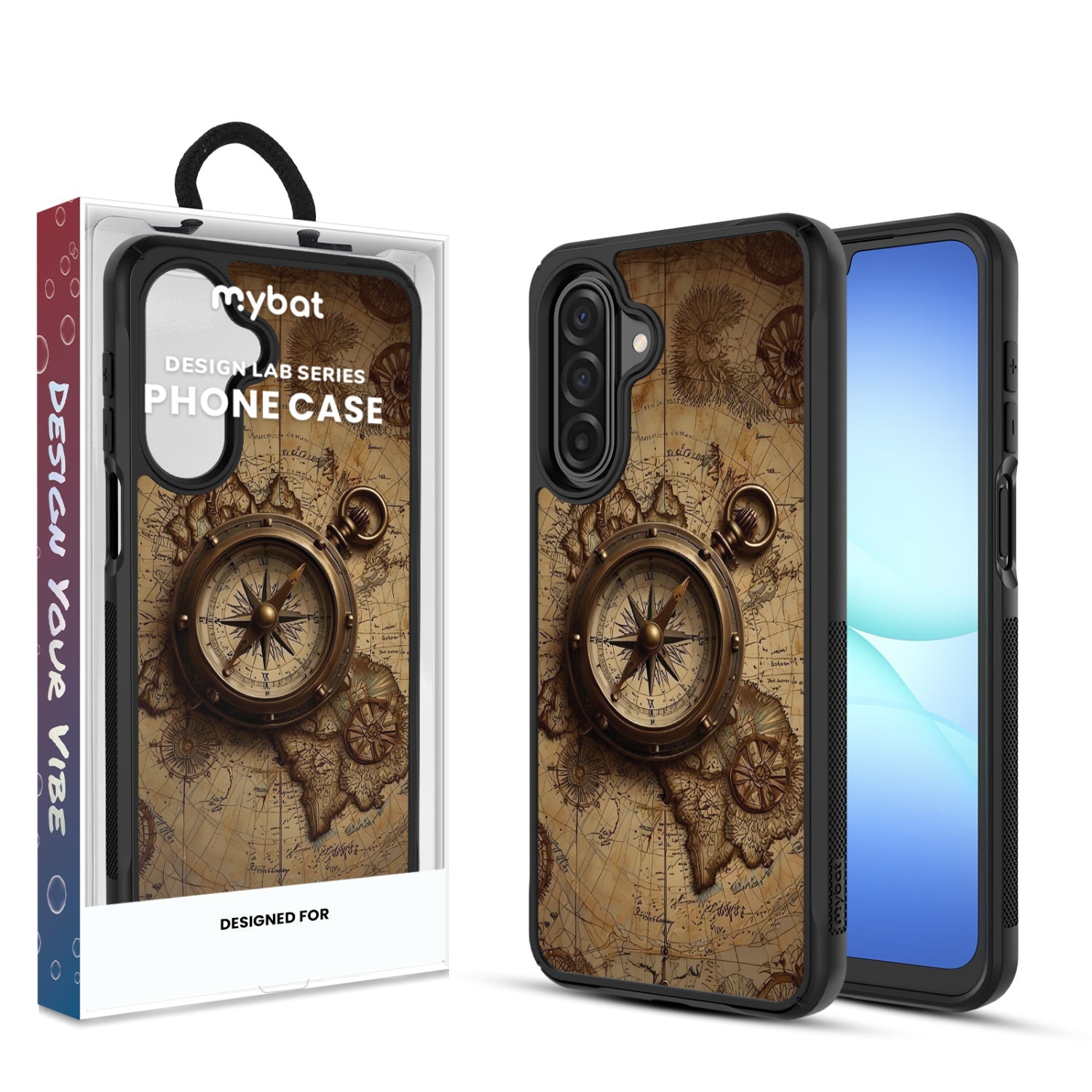 MyBat Design Lab Series Case for Samsung Galaxy A17 5G / A16 5G - Compass