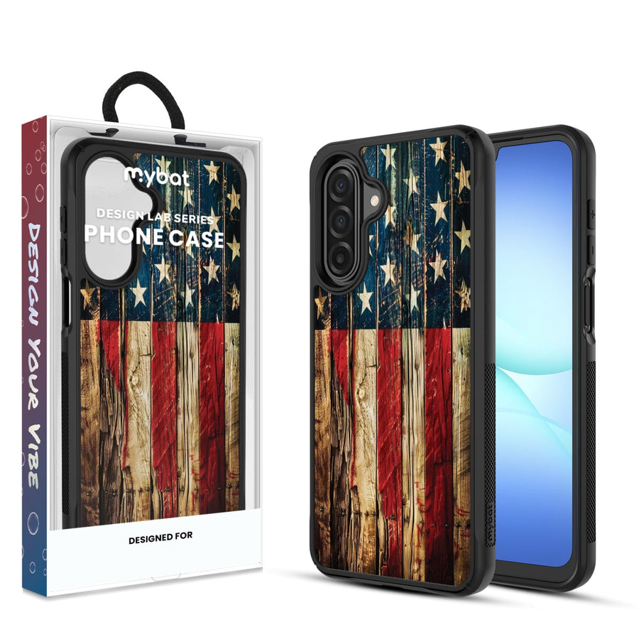 MyBat Design Lab Series Case for Samsung Galaxy A17 5G / A16 5G - US Painted Flag