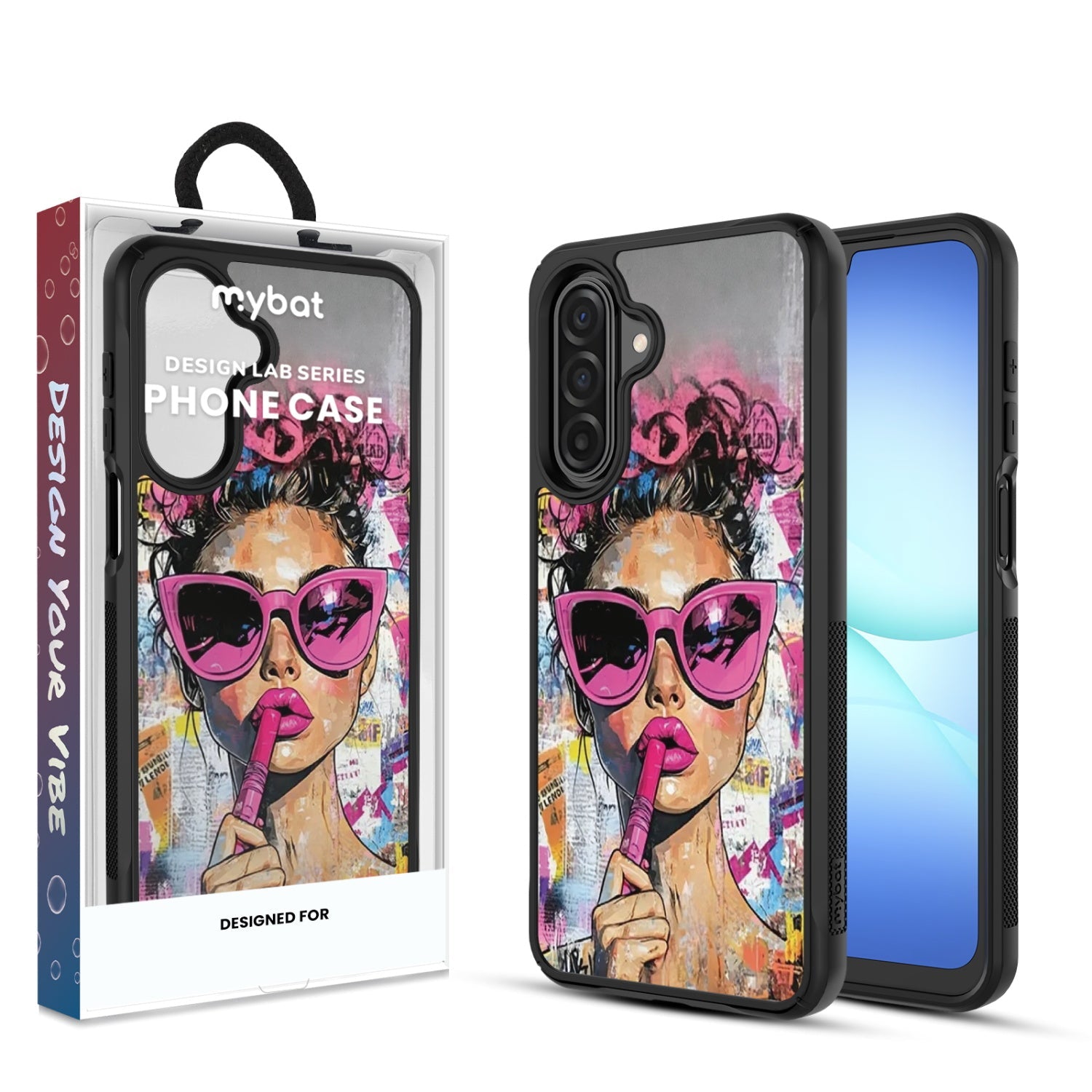 MyBat Design Lab Series Case for Samsung Galaxy A17 5G / A16 5G - Graffiti Girl