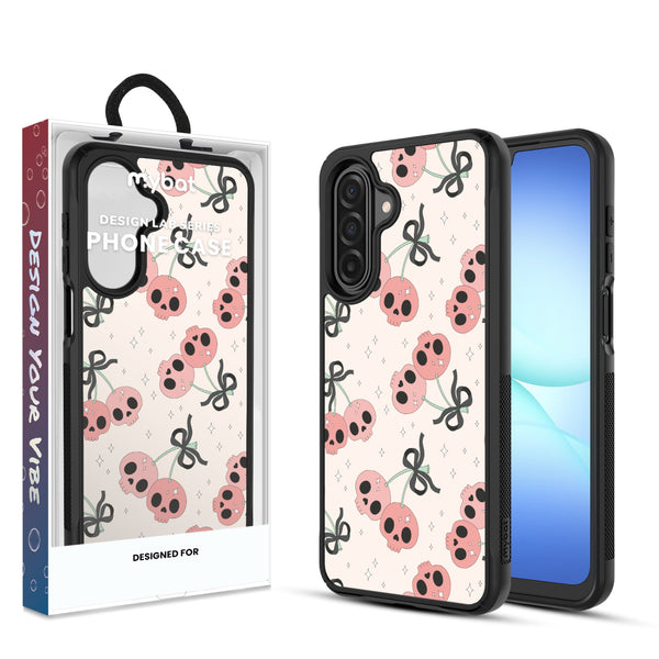 MyBat Design Lab Series Case for Samsung Galaxy A17 5G / A16 5G - Cherry Skulls - MSA175GCSLESMP408-1.jpg