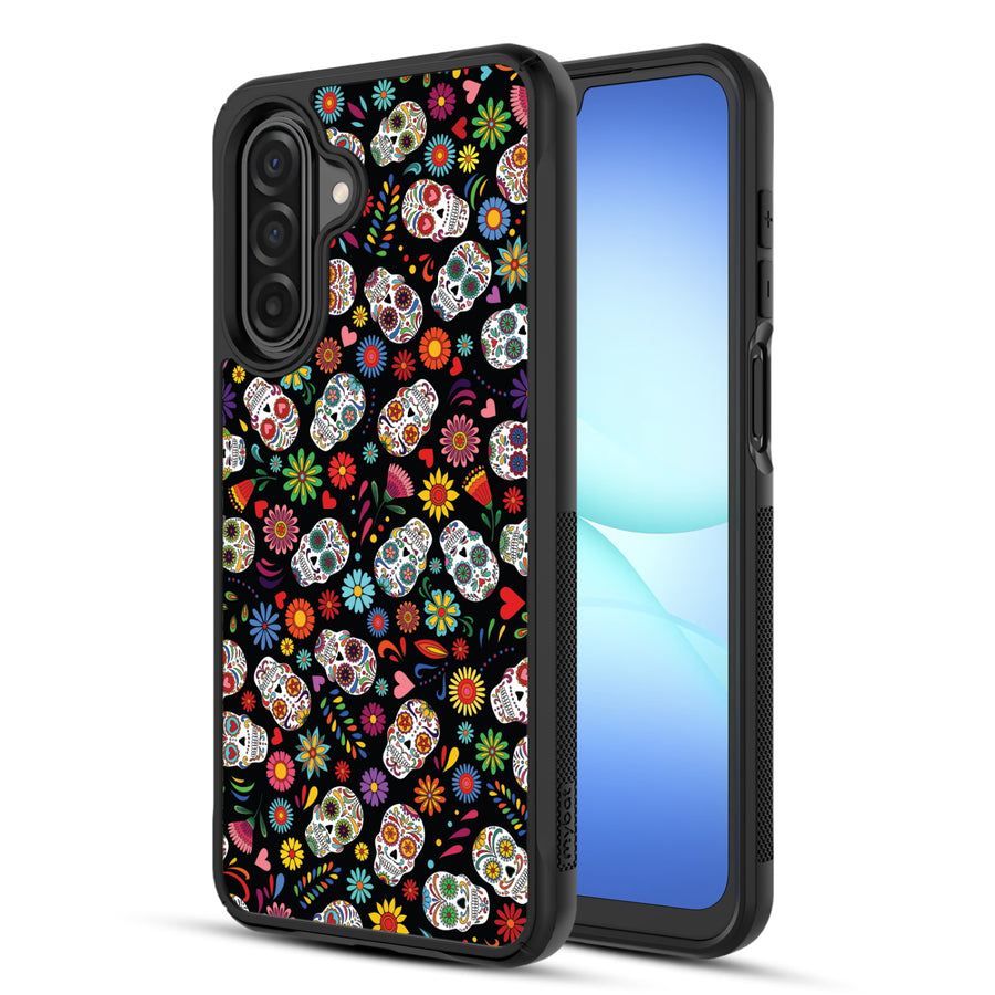 MyBat Design Lab Series Case for Samsung Galaxy A17 5G / A16 5G - Fiesta Skulls - MSA175GCSLESMP421-2.jpg