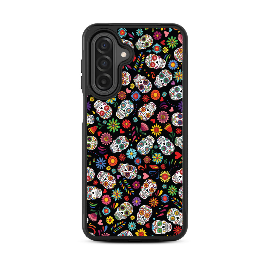 MyBat Design Lab Series Case for Samsung Galaxy A17 5G / A16 5G - Fiesta Skulls - MSA175GCSLESMP421-3.jpg