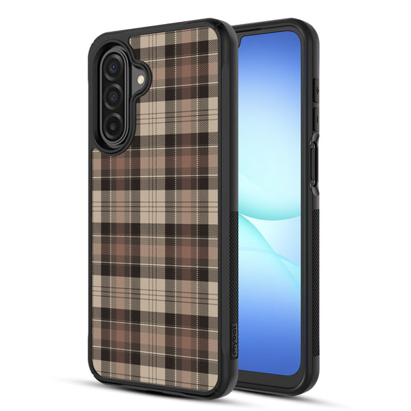 MyBat Design Lab Series Case for Samsung Galaxy A17 5G / A16 5G - Mocha Flannel - MSA175GCSLESMP431-2.jpg