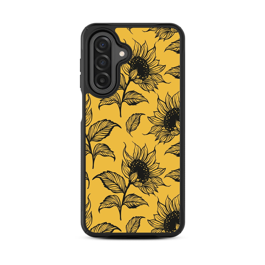 MyBat Design Lab Series Case for Samsung Galaxy A17 5G / A16 5G - Golden Sunflowers