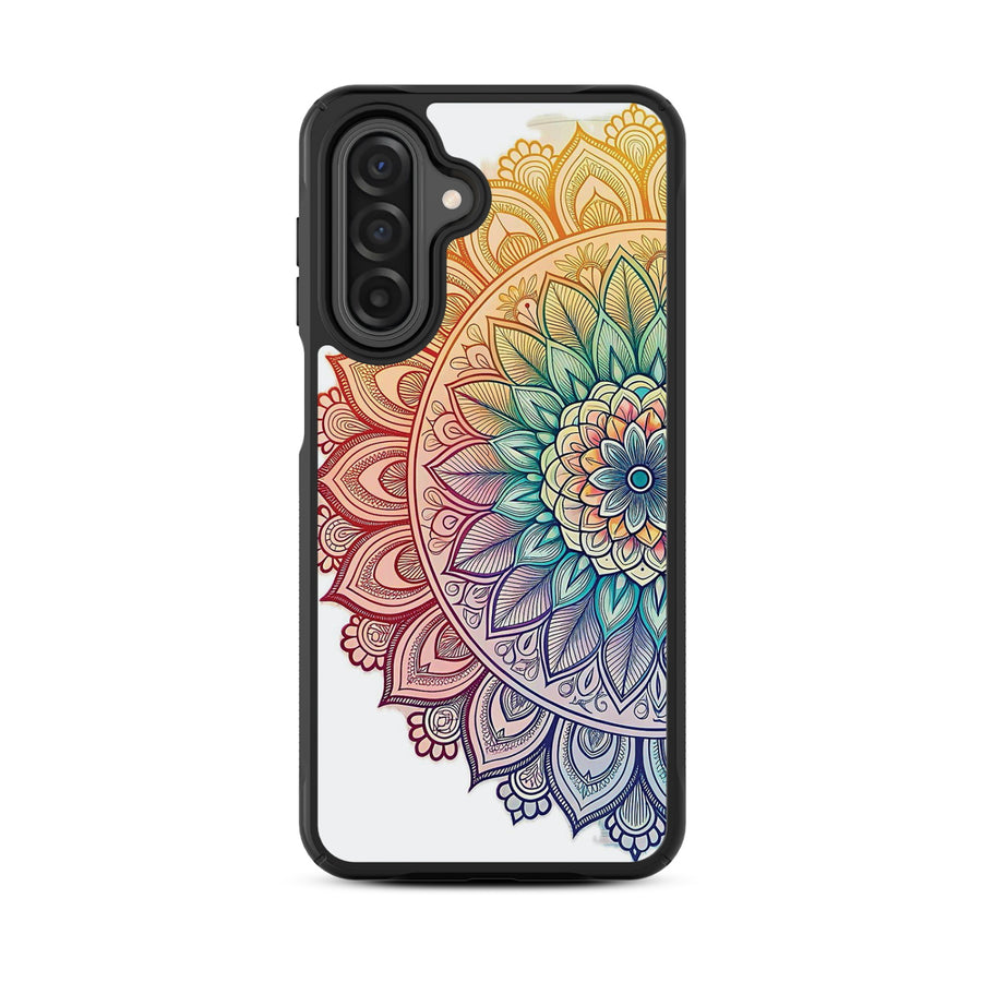 MyBat Design Lab Series Case for Samsung Galaxy A17 5G / A16 5G - Rainbow Mandala - MSA175GCSLESMP457-3.jpg