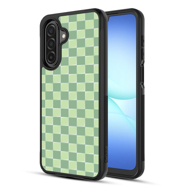 MyBat Design Lab Series Case for Samsung Galaxy A17 5G / A16 5G - Matcha Check - MSA175GCSLESMP482-2.jpg
