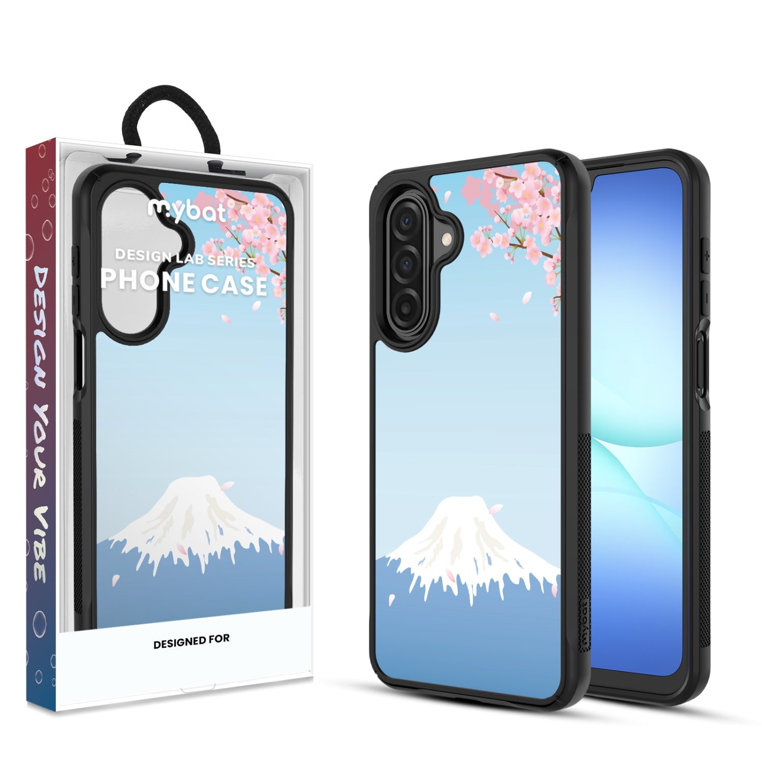 MyBat Design Lab Series Case for Samsung Galaxy A17 5G / A16 5G - Fuji Blossoms
