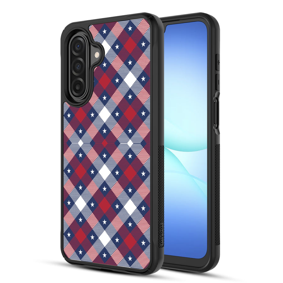 MyBat Design Lab Series Case for Samsung Galaxy A17 5G / A16 5G – Americana Plaid - MSA175GCSLESMP523-1.JPG