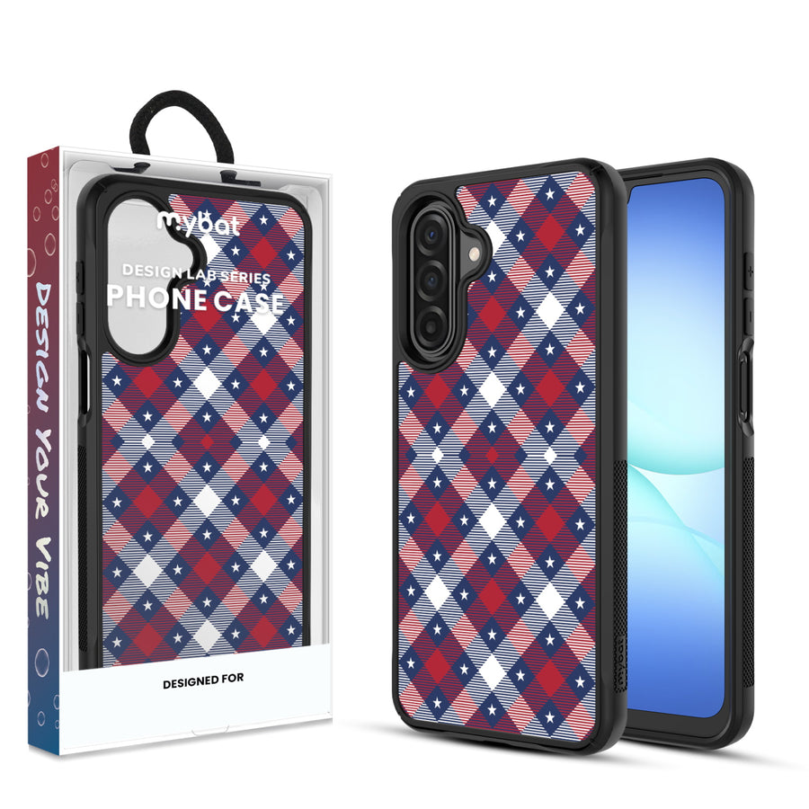 MyBat Design Lab Series Case for Samsung Galaxy A17 5G / A16 5G – Americana Plaid - MSA175GCSLESMP523.JPG