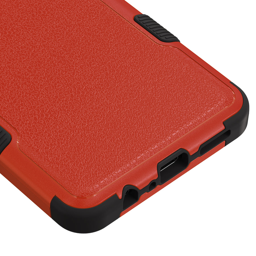 MyBat TUFF Series Case for Samsung Galaxy A21 - Natural Red / Black - MSA21CSE2TS256-5.jpg