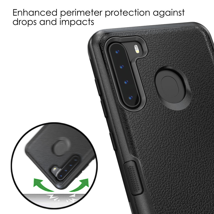 MyBat TUFF Subs Series Case for Samsung Galaxy A21 - Natural Black / Black - MSA21CSF3TS001-5.jpg