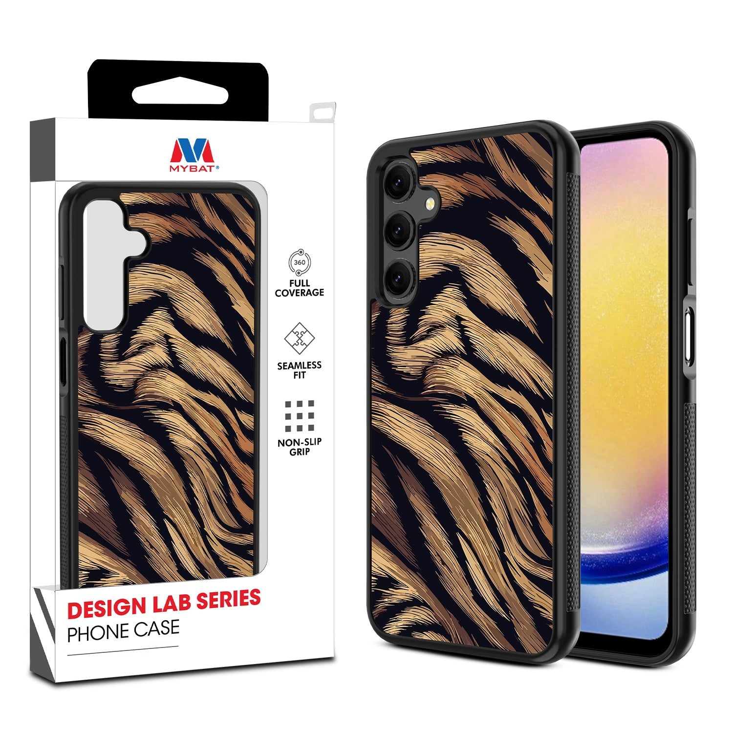 MyBat Design Lab Series Case for Samsung Galaxy A25 5G - Tiger Fur