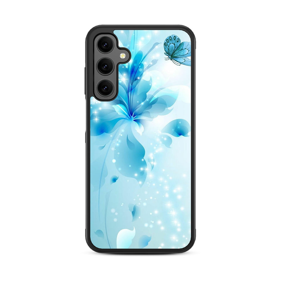 MyBat Design Lab Series Case for Samsung Galaxy A25 5G - Butterfly & Flowers - MSA255GCSLESM020-3.jpg