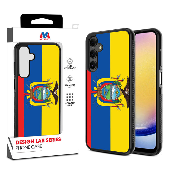 MyBat Design Lab Series Case for Samsung Galaxy A25 5G - Ecuadorean Flag - MSA255GCSLESM030-1.jpg