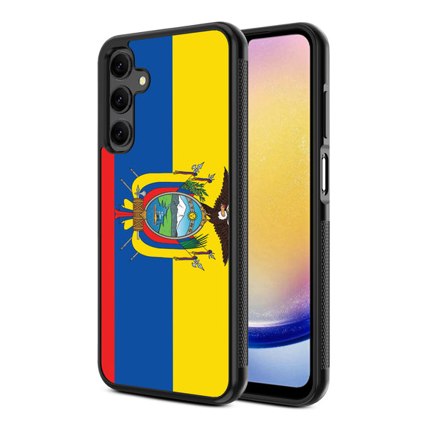MyBat Design Lab Series Case for Samsung Galaxy A25 5G - Ecuadorean Flag - MSA255GCSLESM030-2.jpg