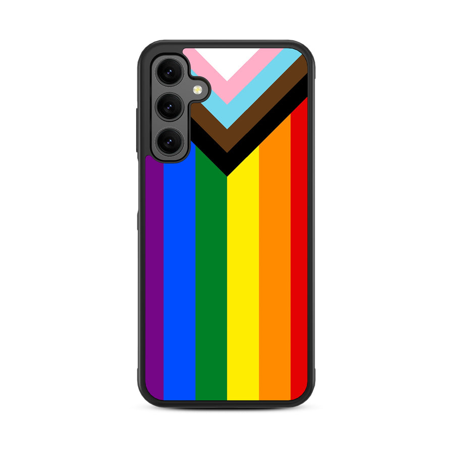 MyBat Design Lab Series Case for Samsung Galaxy A25 5G - LGBTQ+ Flag - MSA255GCSLESM034-3.jpg